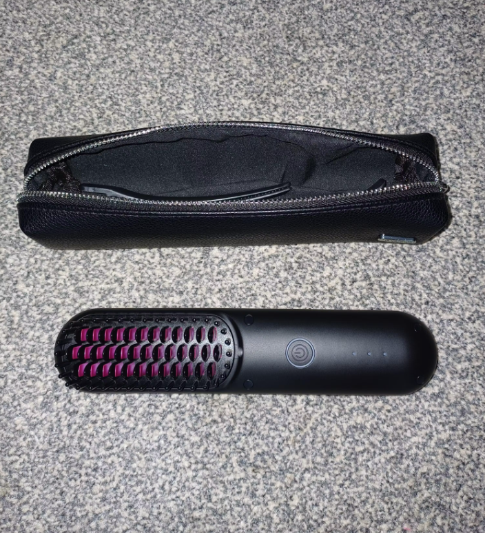 Premium lær-etui for børste