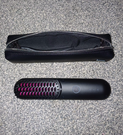 Premium lær-etui for børste